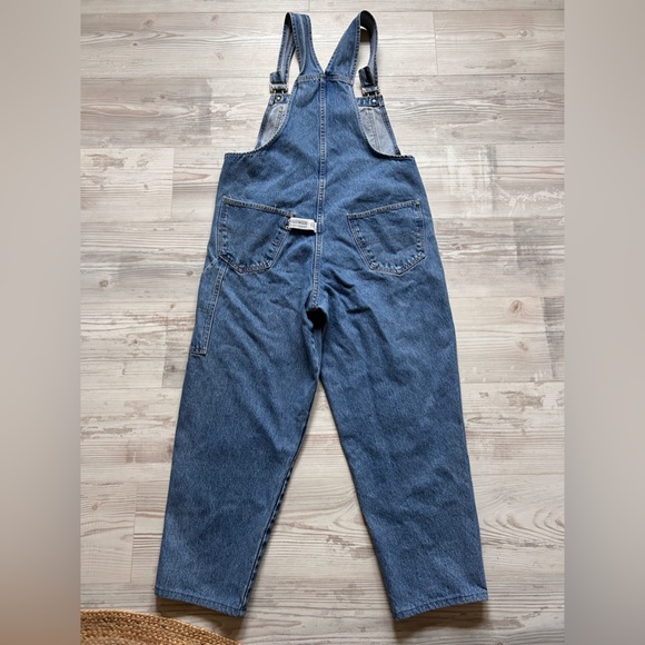 ✨VINTAGE✨Hollywood Denim Overalls, 14 - Picture 4 of 9